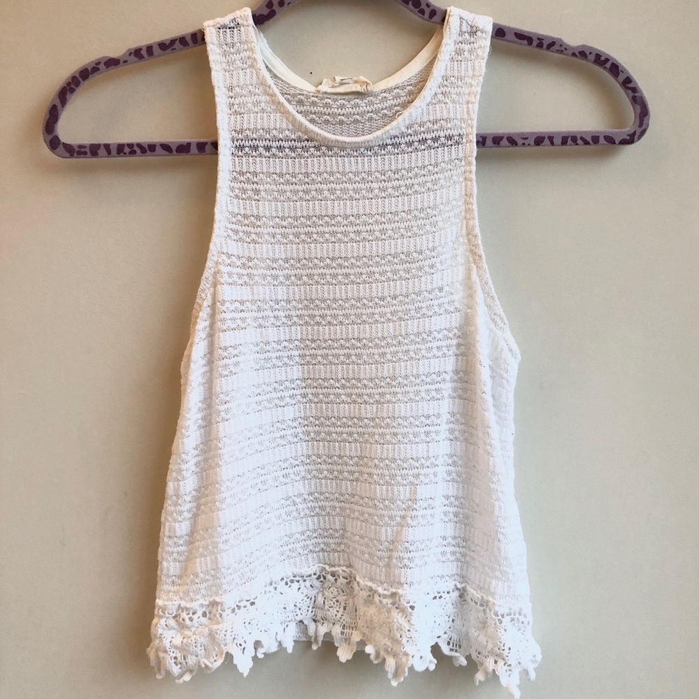Knitted tank